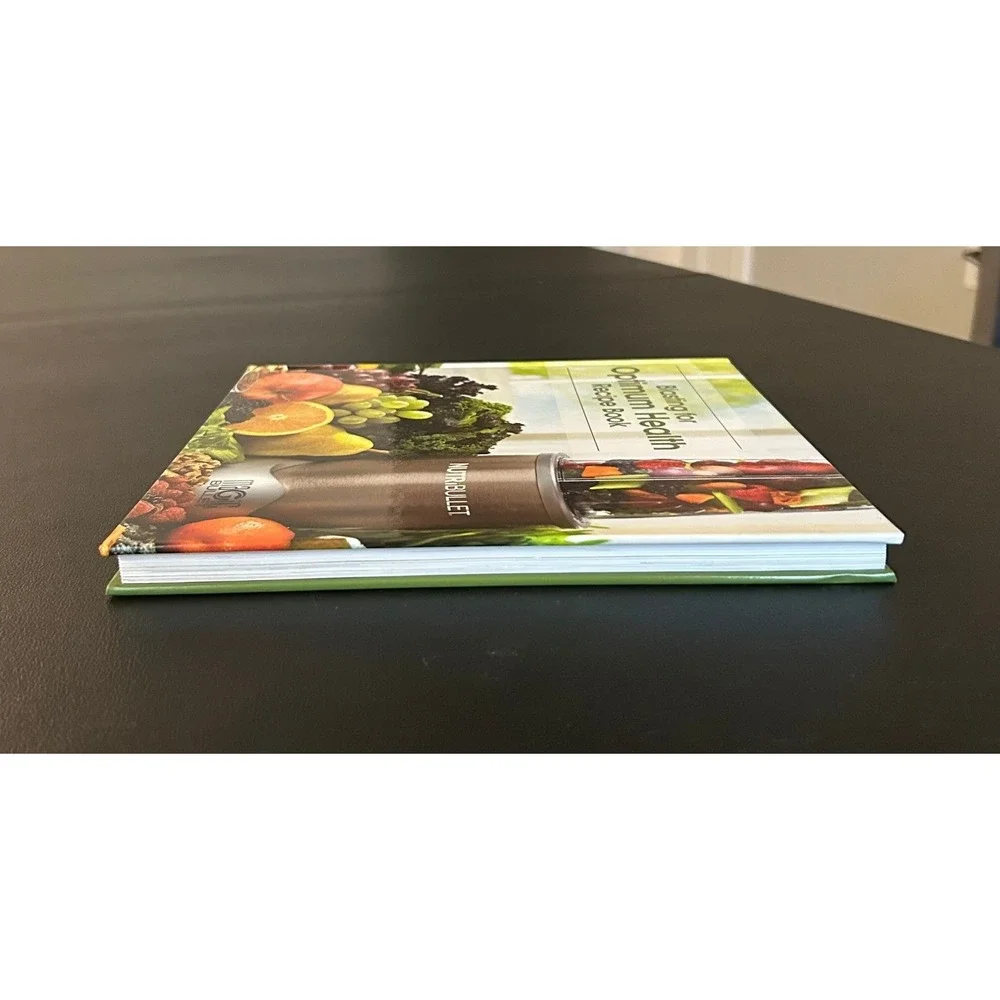 NutriBullet Blasting for Optimum Health Recipe Book Hardcover Cookbook 2015